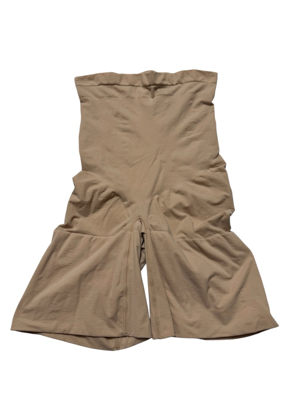 SPANX High-Waist Mid-Thigh Shaper Brief - Tan
